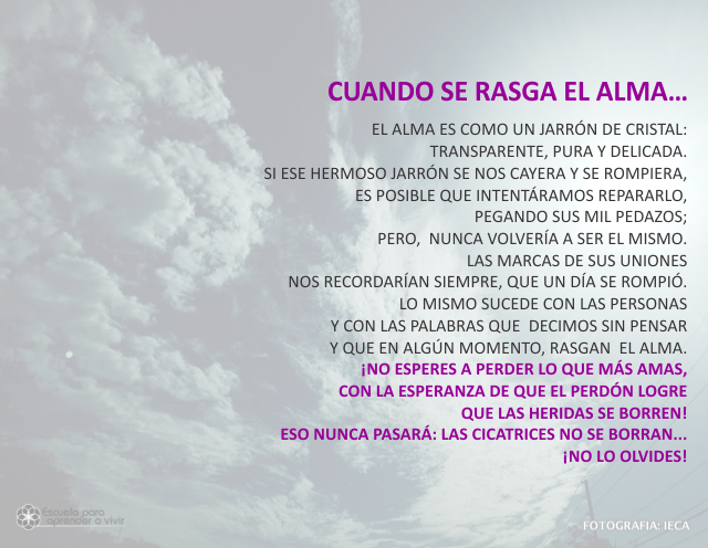 Cuando se rasga el alma... Septiembre 10 de 2009